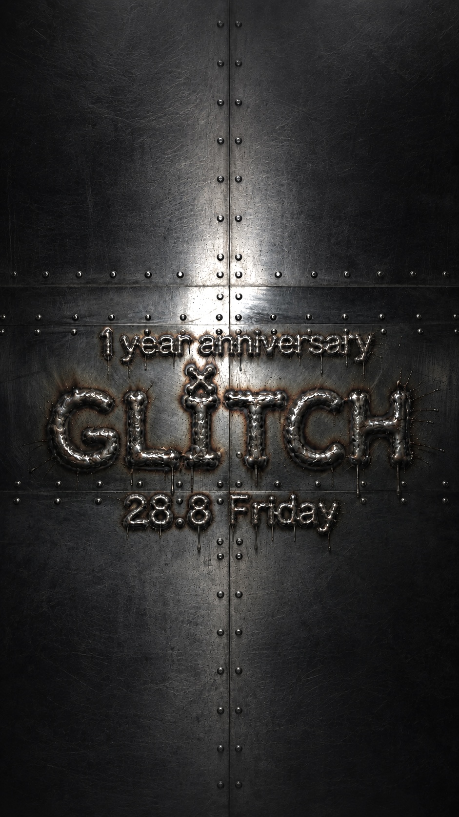 One Year Anniversary X Glitch 28/8 FRI