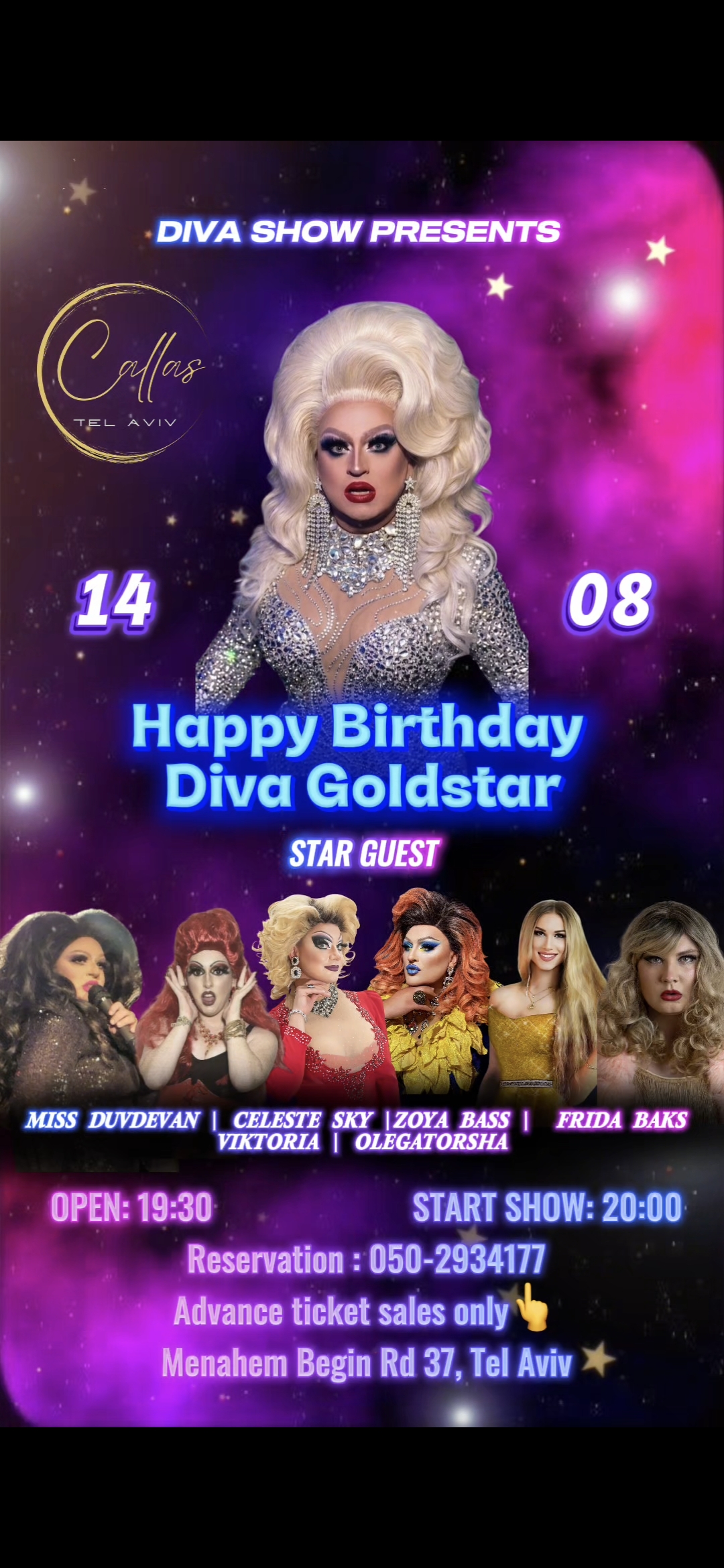Happy Birthday Diva Goldstar