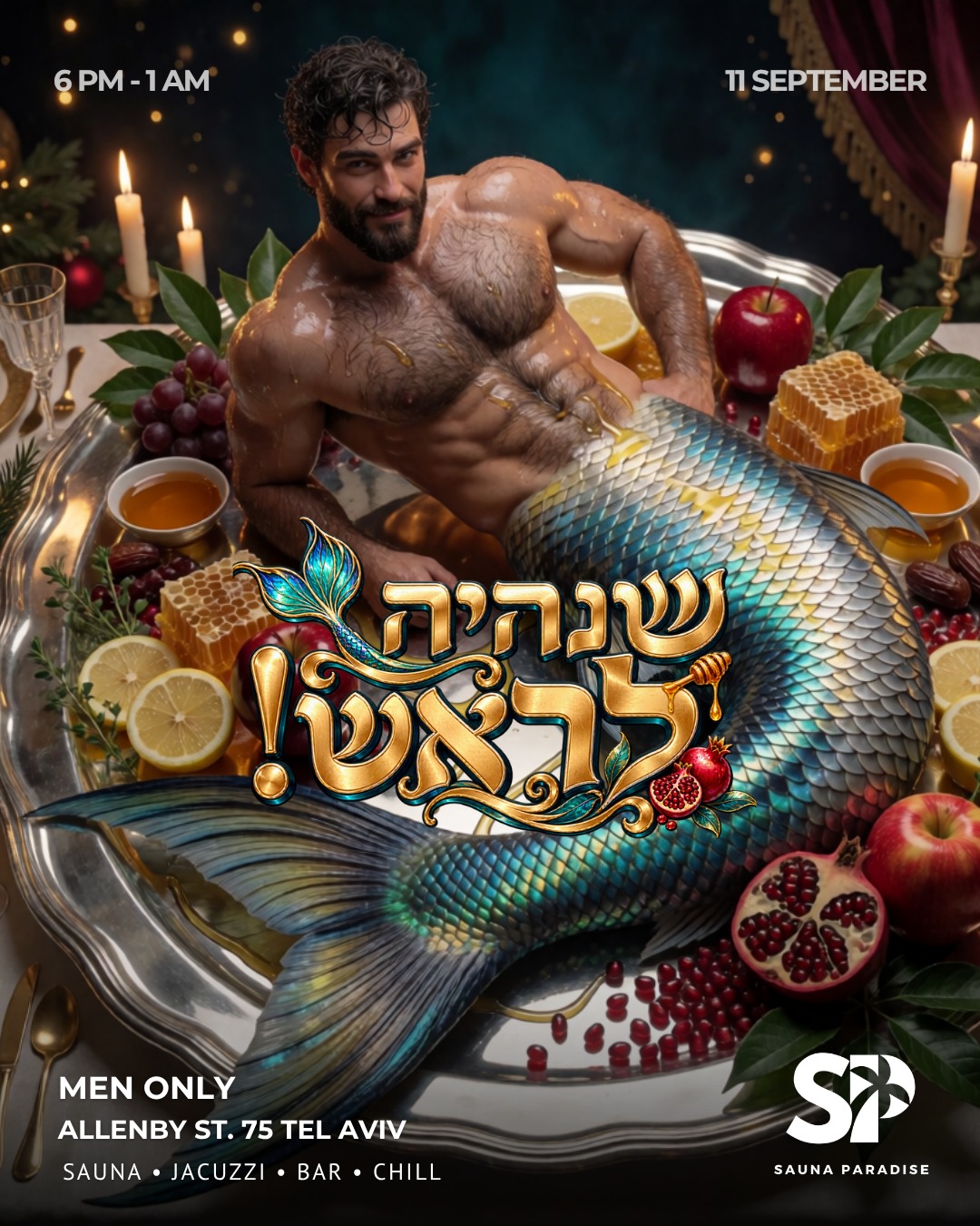 Rosh hashana 🥂 Sauna Paradise
