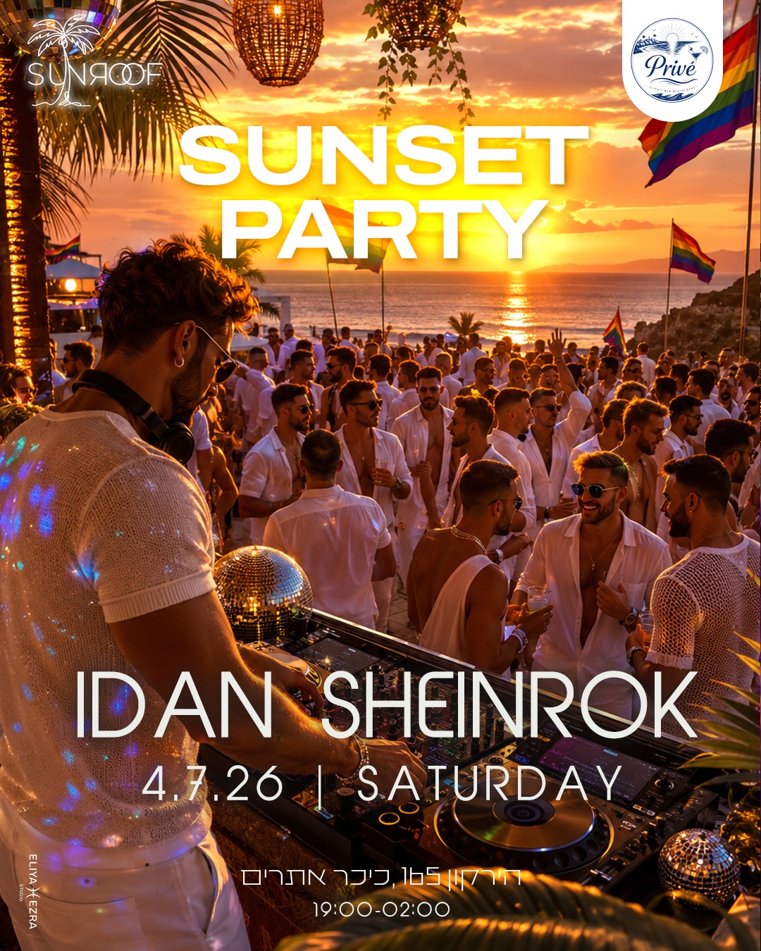 🌴SUNROOF🌴- PARTY ON THE ROOF🌴GAY BAR