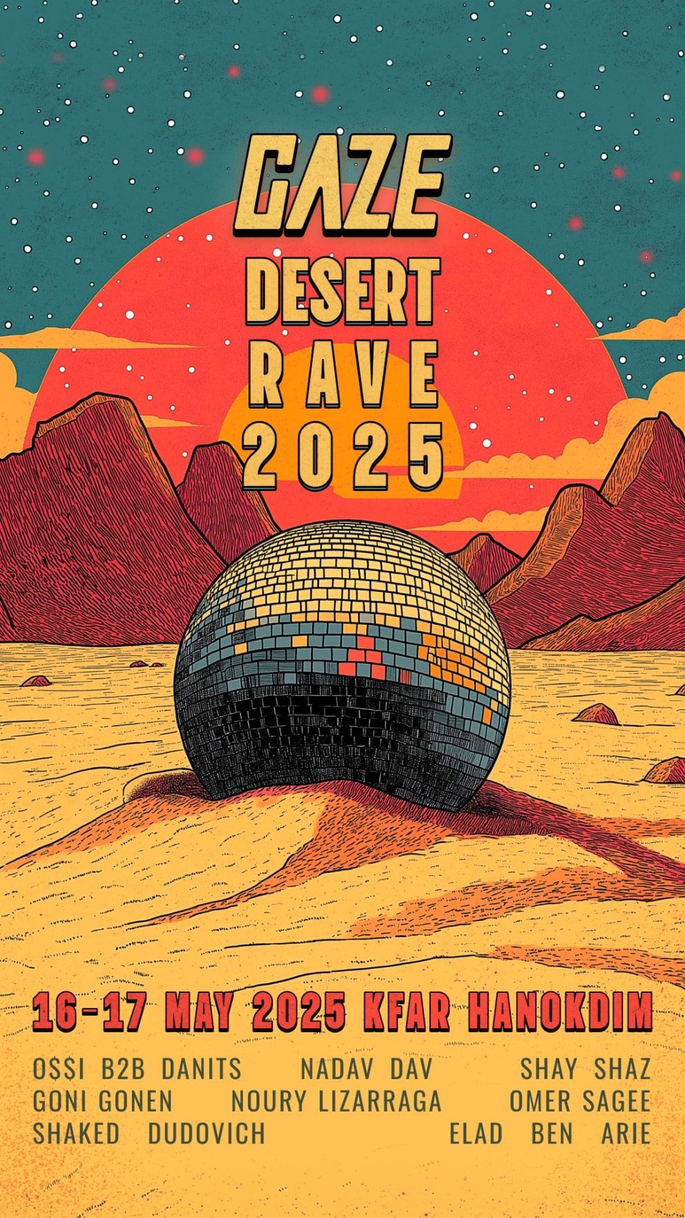 GAZE DESERT RAVE | Chillz