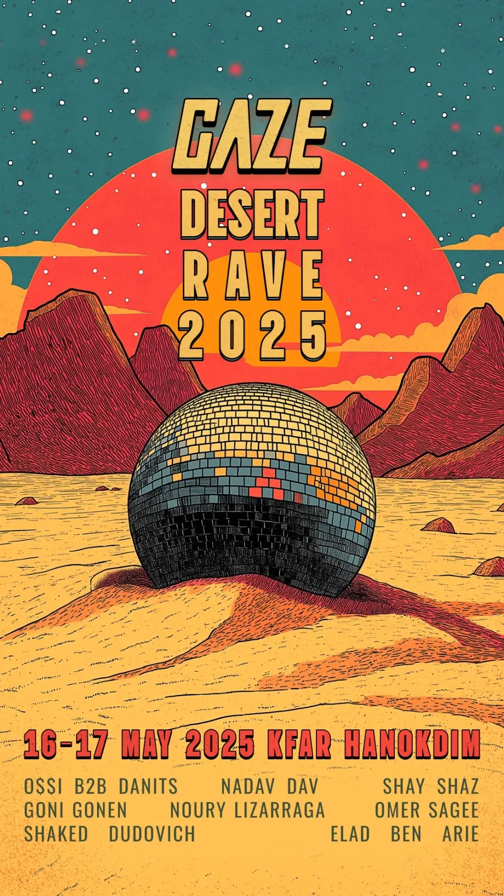 Outdoor Desert Rave GAZE DESERT RAVE | Chillz